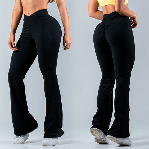 LEGGINS BOTA ANCHA MUJER - LICRA - REF. 6718