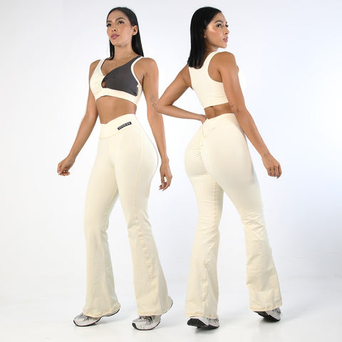 LEGGINS BOTA ANCHA MUJER - LICRA - REF. 6718
