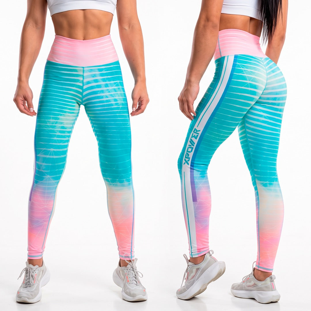 LEGGINS MUJER TALLA 𝐗𝐒 - LICRA - REF 6244