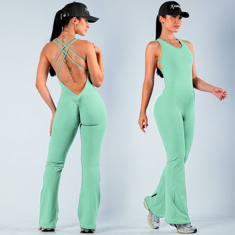 ENTERIZO LARGO BOTA ANCHA MUJER. 6529