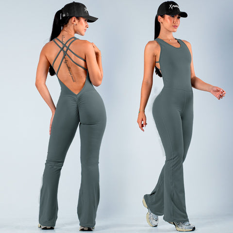 ENTERIZO LARGO BOTA ANCHA MUJER. 6529