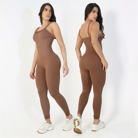 ENTERIZO LARGO SIN COSTURAS  MUJER REF. 6532