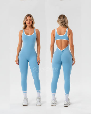 ENTERIZO LARGO SIN COATURAS MUJER REF. 6532