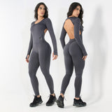 ENTERIZO LARGO MANGA LARGA MUJER 6536