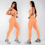 LEGGINS- TOP- MUJER  CONJUNTO- REF. 6712