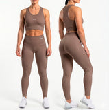 LEGGINS- TOP- MUJER  CONJUNTO- REF. 6712