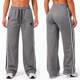 JOGGER LINEA BLANCA MUJER - 7118