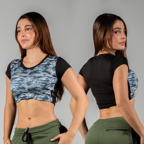 Crop Top Deportivo Mujer - Ref 8755