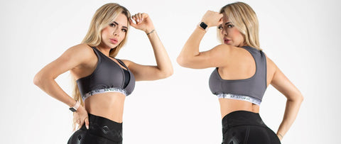 Crop Top Deportivo Mujer - Ropa Gym Colombia Ref 8777