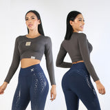 TOP MANGA LARGA MUJER - 8891