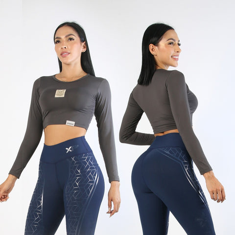 TOP MANGA LARGA MUJER - 8891