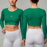 Top Manga Larga Deportivo Mujer - Ref 8901