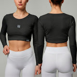 Top Manga Larga Deportivo Mujer - Ref 8901