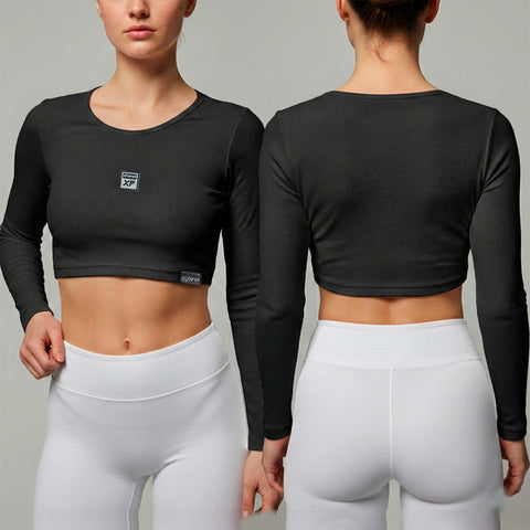 Top Manga Larga Deportivo Mujer - Ref 8901