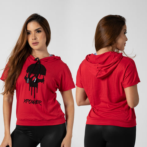 SUDADERA CON CAPUCHA MUJER 9072