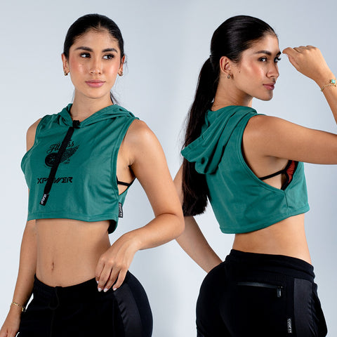 SUDADERA CON CAPUCHA MUJER- 9081