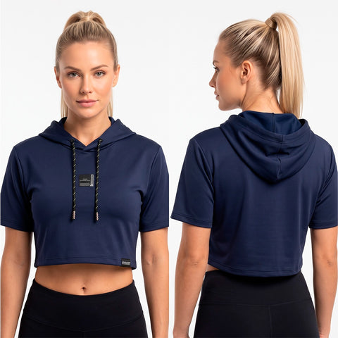 SUDADERA CON CAPUCHA MUJER- 9086