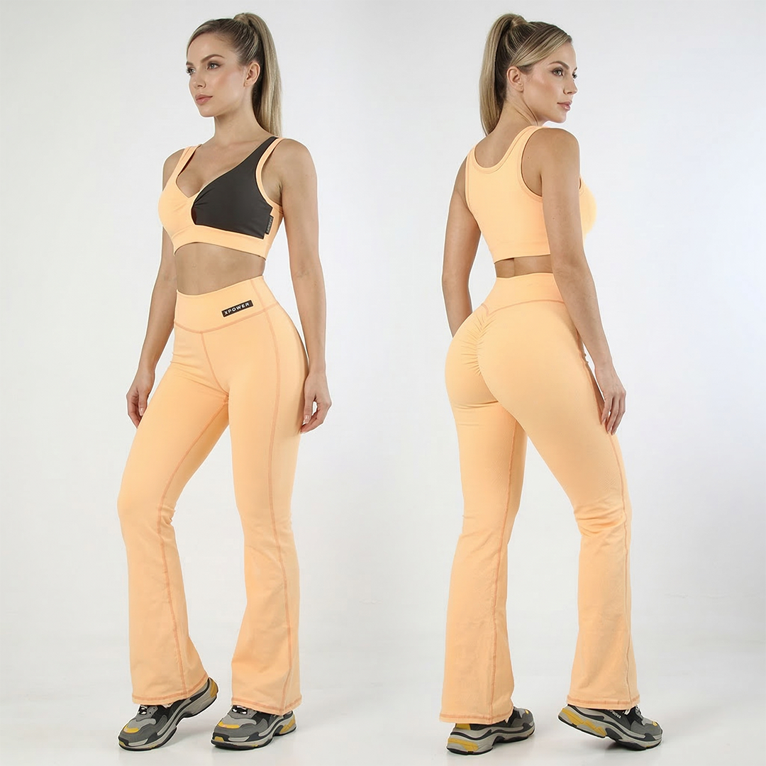 LEGGINS BOTA ANCHA MUJER - LICRA - REF. 6718