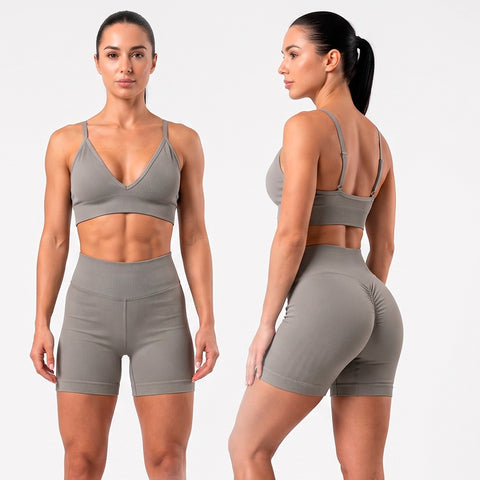 SHORT- TOP- MUJER  CONJUNTO D5 - REF. 6714