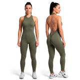 ENTERIZO LARGO T HALTER SIN COSTURAS  MUJER REF. 6532
